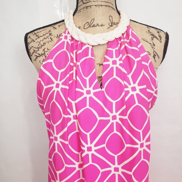 🆕️ Alice and Trixie pink halter dress - Picture 2 of 7